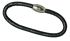 Bild von Kaschmirleder Armband schwarz 5mm / 19cm oder 21cm