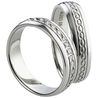 Bild von Ring Edelstahl ohne Stein Gr. 54-70