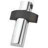 Bild von Anhänger Edelstahl Kreuz 26x16mm bicolour PVD schwarz