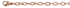 Bild von Verlängerungskettchen Edelstahl oval 6cm, 1 VPE = 3 Stück 