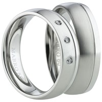 Bild von Ring Edelstahl / Herrenring Gr. 54-74