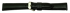 Bild von Kalbleder gepolstert schwarz 18 - 22 mm Anstoß
