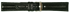 Bild von Ziegenleder gepolstert 4-fach genäht, schwarz 18 - 22 mm Anstoß