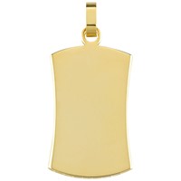 Bild von Gravurplatte Edelstahl vierkant-curved 1,4mm stark 18x28mm verschiedene Farben 