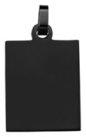 Bild von Gravurplatte Edelstahl vierkant Edelstahl 1,4mm stark 20x25mm 
