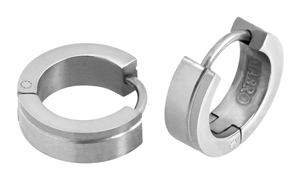 Bild von Creole Titan 4mm breit / 11mm Durchmesser 