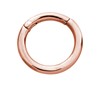 Bild von Anhänger Ring Edelstahl PVD rosé 13mm 1 VPE = 2 St.