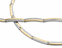 Bild von Edelstahl Armband 19cm