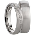 Bild für Kategorie Partnerringe Silber 925/-rhod.