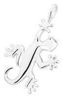 Bild von 925-/ Anhänger rhod. Gecko 