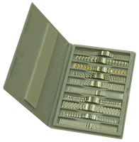 Bild von Metallbandmappe für 10 Metallbänder bis 24mm