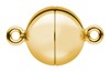 Bild von Schlößchen 925/- Kugel 6,5mm/8mm/10mm/12mm gold glänzend