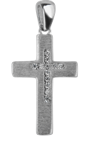Bild von 925-/ Anhänger rhod. Kreuz  