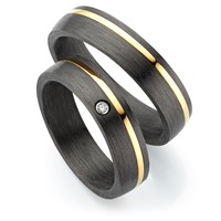 Bild von Ring Titan-Carbon Gr. 54-70