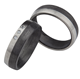 Bild von Ring Titan-Carbon mit Zirkonia Gr. 50-62 