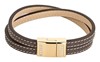 Bild von Lederarmband 19cm braun