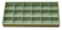Bild von Sortimentbox 2,5 x 19,5 x 9,5 cm 18 Fächer 