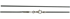 Bild von PU-Kette 1,5mm mit Karabiner Enden abschraubbar 50-90cm lang