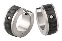 Bild von Creole Titan Carbon matt  6mm breit, 9mm Durchmesser 