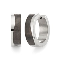 Bild von Creole Titan Carbon 6mm breit, 15mm Durchmesser