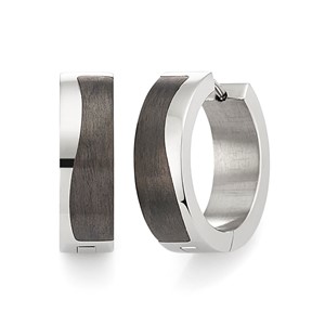 Bild von Creole Titan Carbon 6mm breit, 15mm Durchmesser