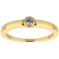 Bild von Damenring mit 1 Zirkonia Gr. 48-66