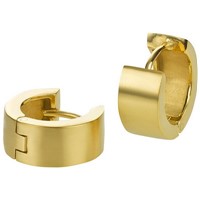 Bild von Creolen Edelstahl glänzend oder matt verschiedene Größen von 2mm bis 6,5mm Breite  