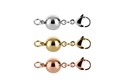 Bild für Kategorie Magnet-Adapterschließe Edelstahl und 925/-Silber 