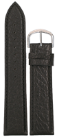 Bild von XL-Kalbleder stark gepolstert und genäht 22mm schwarz oder braun