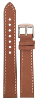 Bild von Italian Leder flach und genäht 18-22mm / 5 Farben 