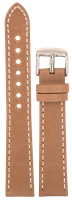 Bild von Italian Leder flach und genäht 18-22mm / 5 Farben 