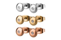 Bild von Ohstecker Titan 6mm / 3 Farben 
