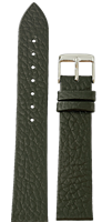 Bild von Kalbleder flach und ungenäht 12-22mm schwarz
