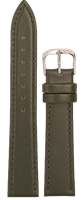 Bild von Büffelleder flach und genäht 12-20mm / 4 Farben 