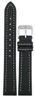 Bild von XL-Kalbleder stark gepolstert und genäht 18-22mm / 2 Farben 