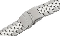 Bild von Metallband Edelstahl massiv 22mm 24mm