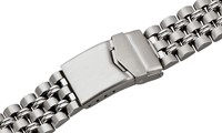 Bild von Metallband Edelstahl 20mm Edelstahl oder PVD schwarz 