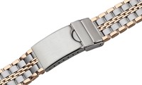 Bild von Metallband Edelstahl 18mm verschiedene Farben 