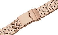 Bild von Metallband Edelstahl 22mm PVD rosé
