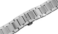 Bild von Metallband Edelstahl massiv 18mm 20mm 22mm verschiedene Farben 