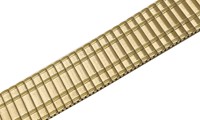 Bild von Zugband Edelstahl 22/20mm PVD gold