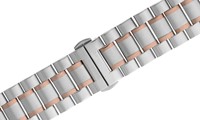 Bild von Metallband Edelstahl massiv 16mm 18mm 22mm 24mm verschiedene Farben