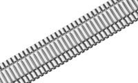 Bild von Fixoflexband Edelstahl 22/18mm extra flach mit Teleskopanstoß