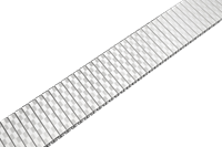 Bild von Zugband Edelstahl 12/10mm oder 22/17mm mit Teleskopanstoß