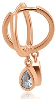 Bild von 925/- Creolen mit Zirkonia 