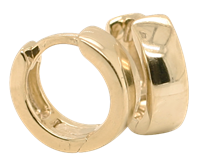 Bild von 925/- Creolen rhodiniert silber oder vergoldet 