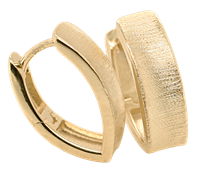 Bild von 925/- Creolen rhodiniert