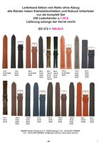 Bild von 256 Lederbänder á 1,55 € rein netto