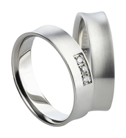 Bild von Partnerringe Titan / 5mm