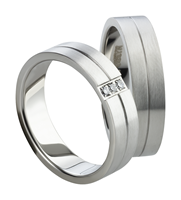 Bild von Partnerringe Titan / 5mm